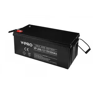 Аккумулятор VOLT POLSKA AGM VPRO 12V 200Ah VRLA Необслуживаемый аккумулятор