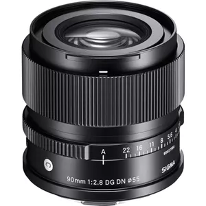 Sigma 90mm F2.8 DG DN Беззеркальный цифровой фотоаппарат со сменными объективами Телефотообъектив Черный