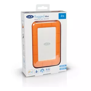 LaCie Rugged Mini внешний жесткий диск 2 TB Оранжевый, Серебристый