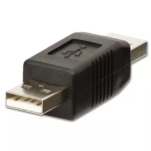 Lindy 71229 kabeļu spraudņu pāreja USB A Melns