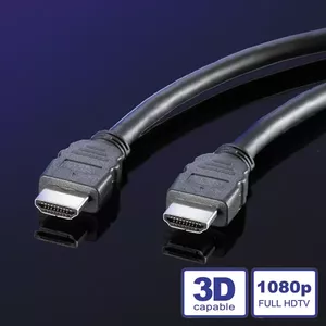 Value 1m HDMI HDMI кабель HDMI Тип A (Стандарт) Черный