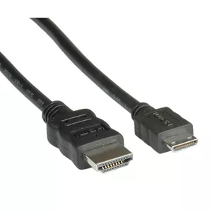 Value HDMI - Mini HDMI 2 m HDMI кабель HDMI Тип A (Стандарт) HDMI Type C (Mini) Черный