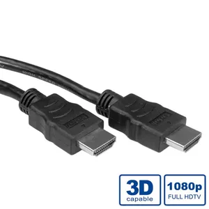 Value 11.99.5544 HDMI кабель 7,5 m HDMI Тип A (Стандарт) Черный