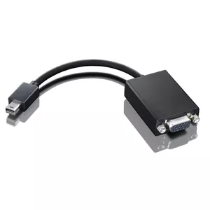 Lenovo 0A36536 video cable adapter VGA (D-Sub) Mini DisplayPort Black