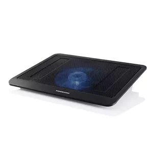 Modecom CF13 подставка с охлаждением для ноутбука 35,6 cm (14") Черный