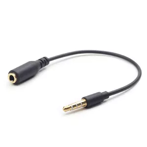 Gembird CCA-419 audio kabelis 0,18 m 3,5 mm Melns