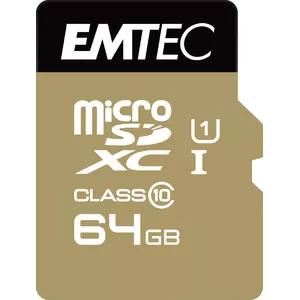 Emtec microSD Class10 Gold+ 64GB MicroSDXC Класс 10