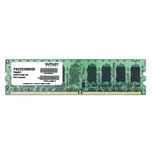 Patriot Memory 2GB PC2-6400 модуль памяти 1 x 2 GB DDR2 800 MHz