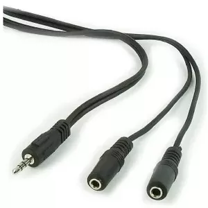 Gembird CCA-415 audio kabelis 5 m 3.5mm 2 x 3.5mm Melns