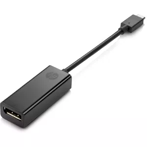 HP USB Type-C to DisplayPort Adapter USB grafiskais adapteris Melns