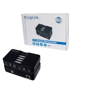 LogiLink USB Sound Box Dolby 7.1 8-Channel 7.1 канала