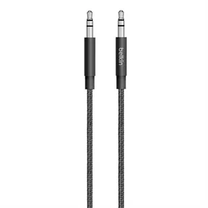 Belkin 3.5mm - 3.5mm, 1.25m audio kabelis 1,25 m Melns