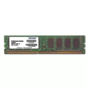 Patriot Memory 4GB PC3-12800 atmiņas modulis 1 x 4 GB DDR3 1600 MHz