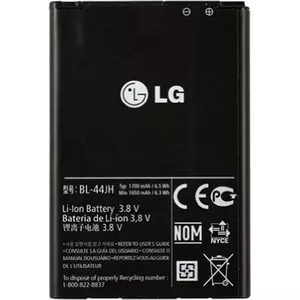 LG BL-44JH - Akumulators mobilajam tālrunim Li-Ion 1700 mAh - priekš LG MS770 Motion (EAC61839001)