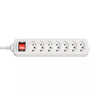 Lindy 73168 power extension 7 AC outlet(s) Indoor White
