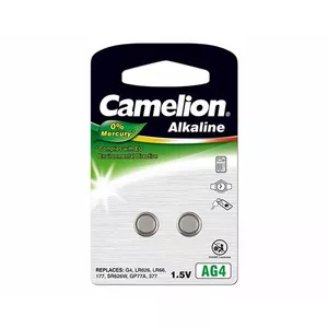 Camelion AG4/LR66/LR626/377, sārmaina baterija, 2 gab.