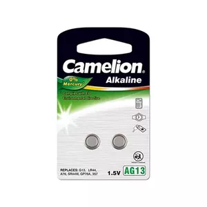 Camelion AG13/LR44/357, sārmaina baterija, 2 gab.