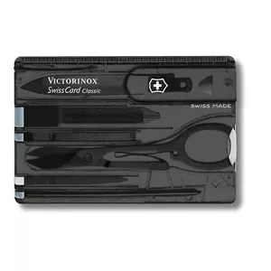 Victorinox SwissCard Classic Черный, Прозрачный ABS синтетика