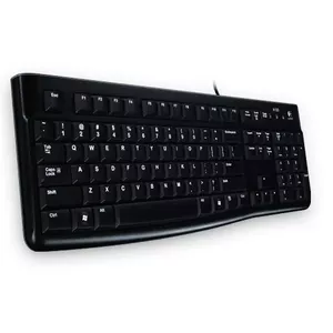 Logitech Keyboard K120 for Business клавиатура USB ĄŽERTY Литовский Черный