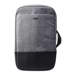 Acer NP.BAG1A.289 portatīvo datoru soma & portfelis 35,6 cm (14") Mugursoma Melns, Pelēks