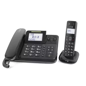 Doro Comfort 4005 Аналоговый/DECT телефон Идентификация абонента (Caller ID) Черный