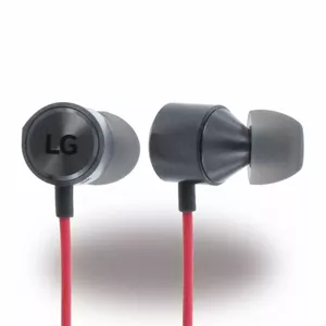 LG - HSS-F630 / LE630 QuadBeat 3 - In-Ear stereo austiņas - 3,5 mm savienotājs - Sarkanas/ Melnas (EAB63728201)