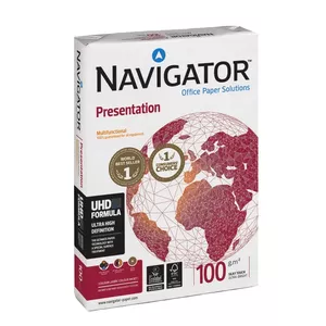 Navigator PRESENTATION A4 tintes printeru papīrs A4 (210x297 mm) 500 lapas Balts
