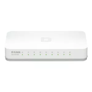 D-Link GO-SW-8E/E сетевой коммутатор Неуправляемый Fast Ethernet (10/100) Белый