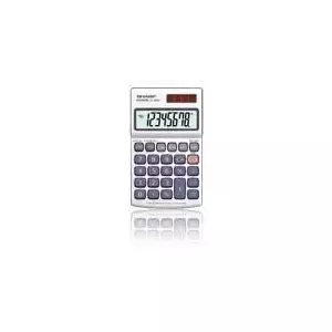 Sharp EL-250S calculator Pocket Basic Silver