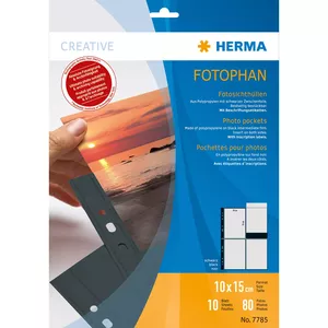 HERMA 7785 файл для документов 100 x 150 мм Полипропилен (ПП) 10 шт