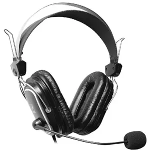 A4Tech HS-50 Headset Stereo Extra Bass Гарнитура Проводная Игровой Черный