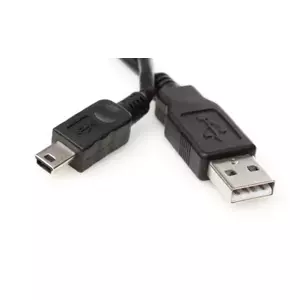 Safescan 112-0459 USB kabelis USB 2.0 USB A Mini-USB A Melns