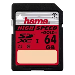 Hama 00104379 zibatmiņa 64 GB SDXC Klases 10