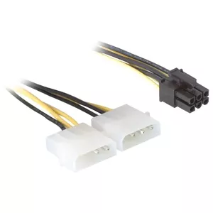 DeLOCK Power Cable for PCI Express Card - 0.15m 0,15 m
