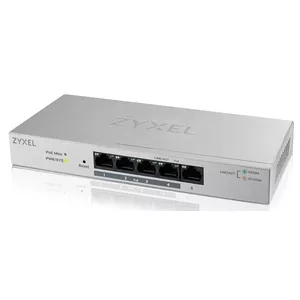 Zyxel GS1200-5HP Vadīts Gigabit Ethernet (10/100/1000) Power over Ethernet (PoE) Pelēks