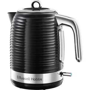 Russell Hobbs Inspire электрический чайник 1,7 L 2400 W Черный, Серебристый