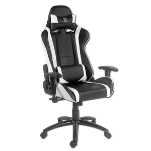 LC-Power LC-GC-2 геймерское кресло Игровое кресло для ПК Черный, Белый