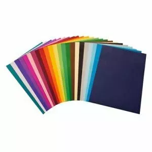Цветной картон 45x64cм двухсторонний 225г. 1 лист, светло-фиолетовый