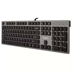 A4Tech KV-300H клавиатура USB QWERTY Черный, Серый