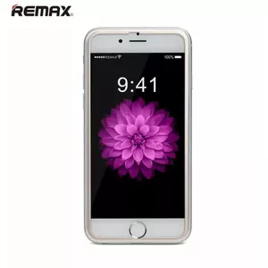 Remax Honor Ultra Thin 0.2mm 9H Full face Tempered Glass with gold metal frame iPhone 6 6S 4.7inch