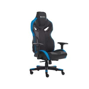 Sandberg Voodoo Gaming Chair Black/Blue Datorspēļu krēsls Polsterēts sēdeklis Melns, Zils