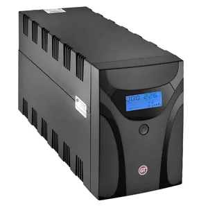 GT UPS POWERbox nepārtrauktas barošanas avots (UPS) Line-Interactive 1,2 kilovoltampērs 600 W 3 Maiņstrāvas izvade (-s)