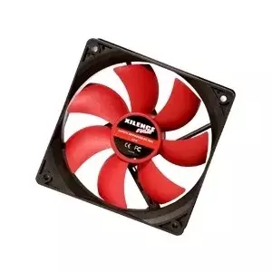 Xilence XPF120.R computer cooling system Computer case Fan 12 cm Black, Red
