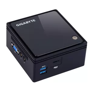 Gigabyte GB-BACE-3160 ПК/рабочая станция barebone 0,69L -литровый ПК Черный J3160 1,6 GHz