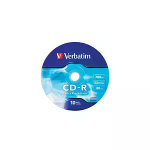 Verbatim CD-R 52X 700MB 10PK OPS Wrap EP 10 pcs