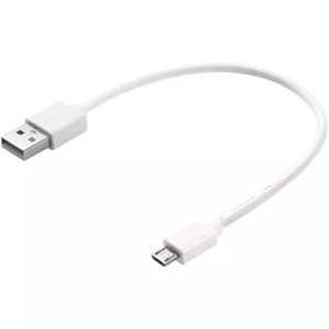 Sandberg 441-18 USB kabelis 0,2 m USB 2.0 USB A Micro-USB B Balts