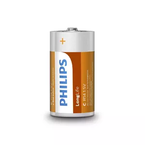 Philips LongLife Baterija R14L2B/10