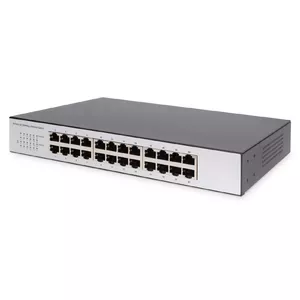 Digitus DN-60021-2 сетевой коммутатор Неуправляемый Fast Ethernet (10/100) Серый