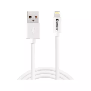 Sandberg USB>Lightning MFI 1m SAVER Balts
