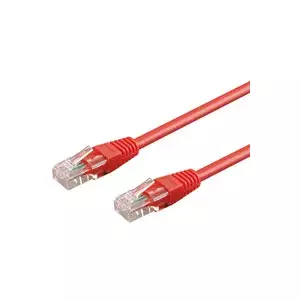 Goobay 1.5m CAT5-150 networking cable Red Cat5e